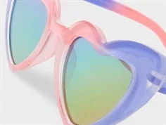 Name It solbriller pink power hjerteformet med UV-beskyttelse